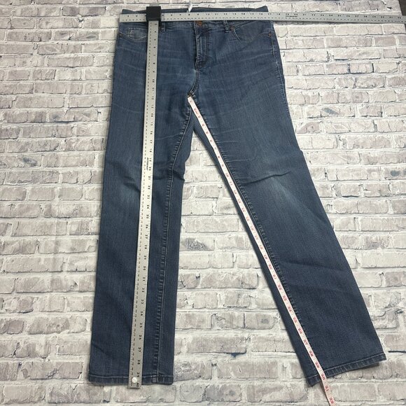 EUC Ann Taylor LOFT "Modern Straight Jeans" Size 31/12 - Picture 15 of 16